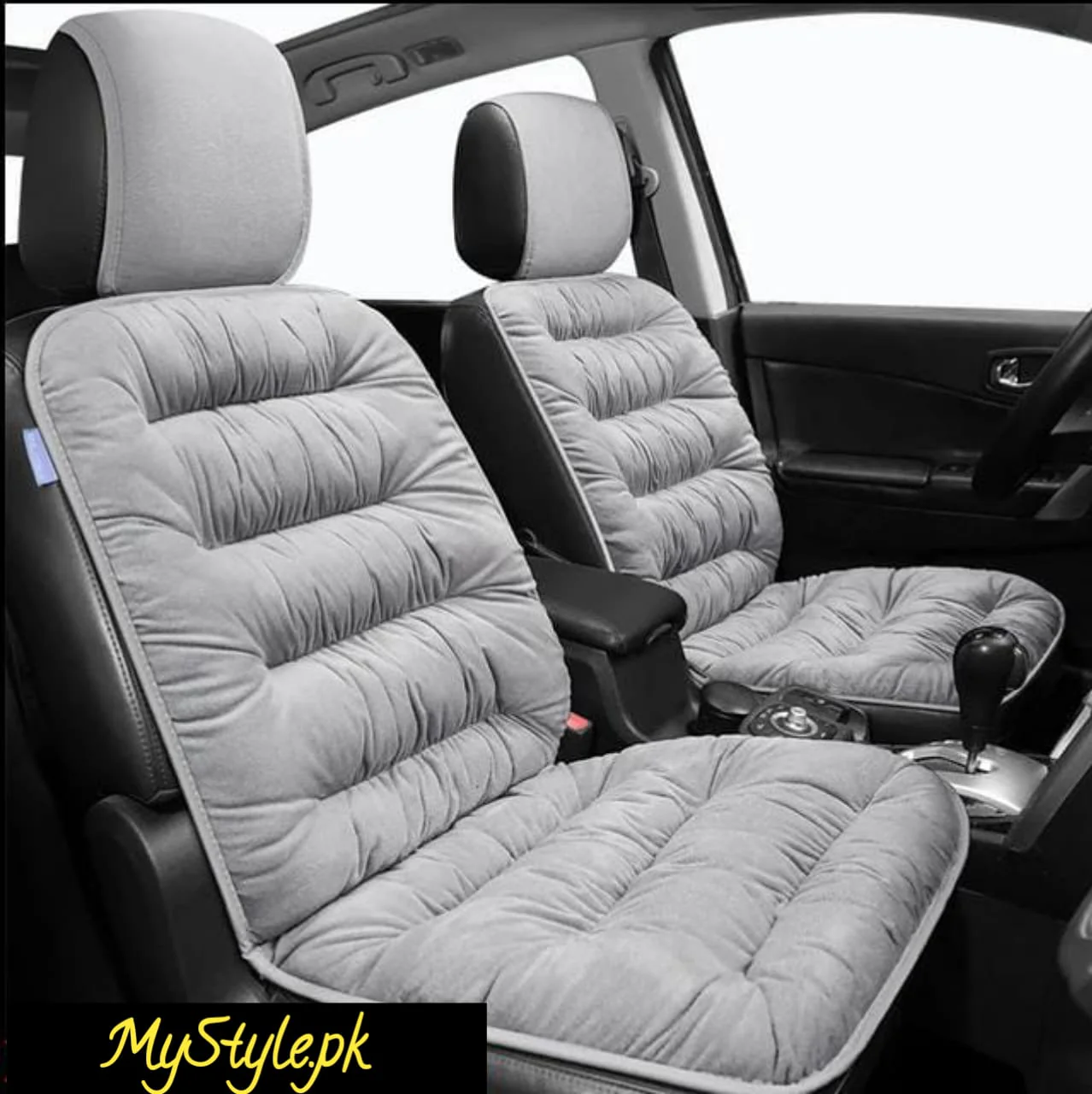 Extra Soft Quilted Car Seat Cushion(Valvet) - Image 3