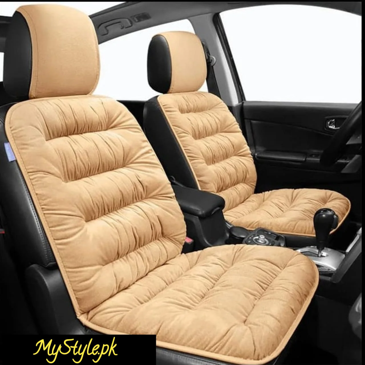 Extra Soft Quilted Car Seat Cushion(Valvet) - Image 4